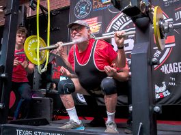 Octogenarian proves age has no limit when setting new records Philip Crawford lifting