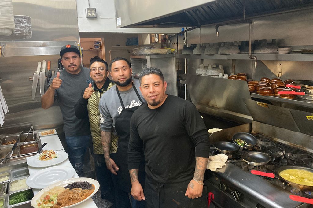 Corazon de Leon restaurant crew