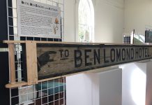 San Lorenzo Valley Museum revisits area’s resort era in new exhibition Ben Lomond Hotel sign