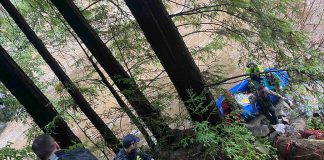 Responders pull rafters from flooded San Lorenzo River during storm San Lorenzo River rescue