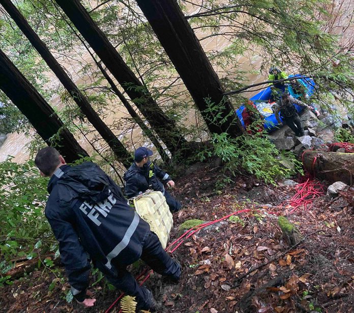 San Lorenzo River rescue