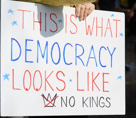 Guest Viewpoint | No Kings Day 3: The Power of Protests No Kings protest sign