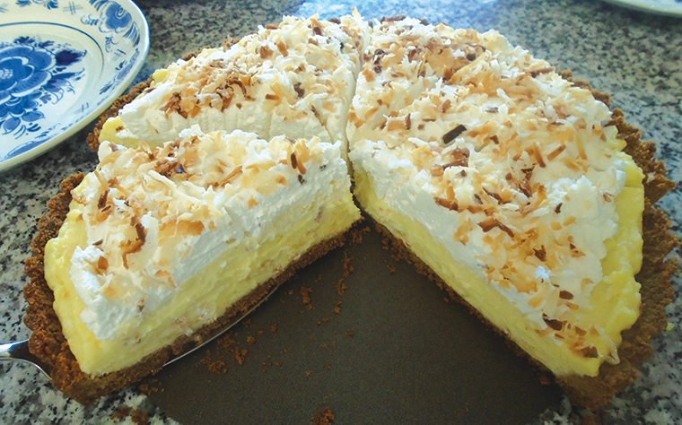Coconut Banana Cream Pie