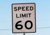 Caltrans changes speed limits on portion of Highway 17 60 miles per hour street sign in California