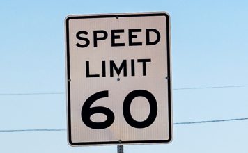 Caltrans changes speed limits on portion of Highway 17 60 miles per hour street sign in California