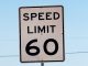 Caltrans changes speed limits on portion of Highway 17 60 miles per hour street sign in California