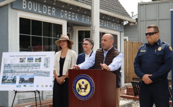 Boulder Creek Highway 9 project secures $850K federal boost Boulder Creek ceremony with officials