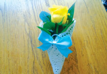 Plain Talk About Food | May and Tussie-Mussie Day tussie-mussie