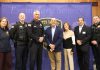 Panetta announces $682K for Scotts Valley police radio upgrade Panetta with Scotts Valley officials