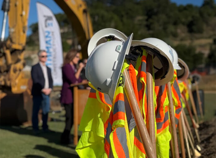 SVHS groundbreaking shovels