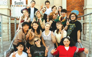 Scotts Valley High theater department blooms with ‘Little Shop of Horrors’ production “Little Shop of Horrors” cast