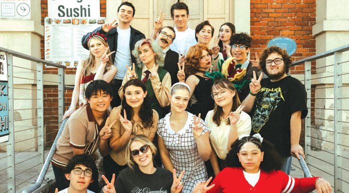 Scotts Valley High theater department blooms with ‘Little Shop of Horrors’ production “Little Shop of Horrors” cast