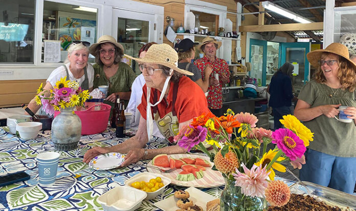 Santa Cruz Mountains Art Center volunteers