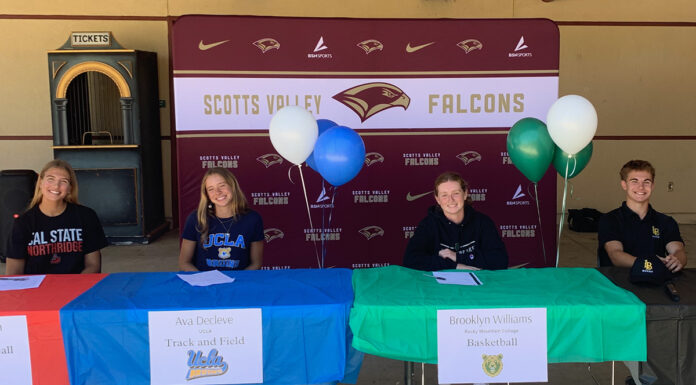 Scotts Valley standout athletes sign college aid letters | Weeklys Sports Roundup