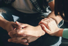 TherapyWorks | Simple Ways to Support Someone Struggling woman consoling man