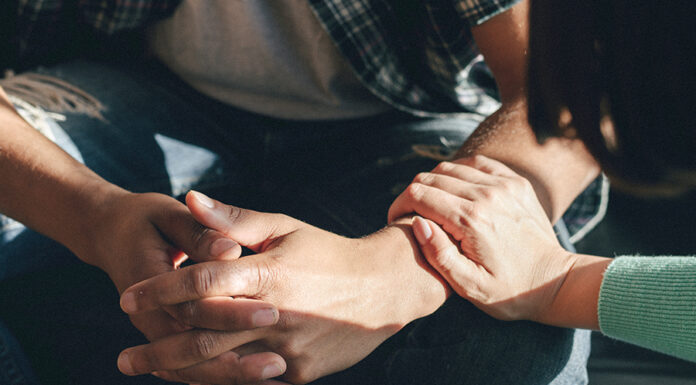 TherapyWorks | Simple Ways to Support Someone Struggling woman consoling man