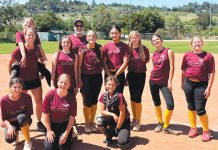 Perfect seasons cap Scotts Valley Girls Softball year Scotts Valley Girls Softball