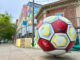 Summer of soccer kicks off in Santa Cruz County Soccer ball art
