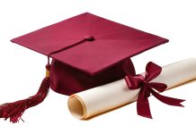 Guest Column | Keynote Speech to the Scotts Valley High School Class of 2026 Maroon graduation cap with tassel and rolled diploma tied with ribbon