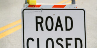 Overnight Highway 9 closure near Boulder Creek scheduled for July 1 Road closed sign