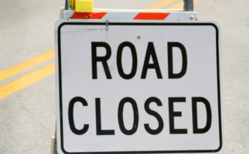 Highway 9 to close overnight near Boulder Creek on Monday Road closed sign