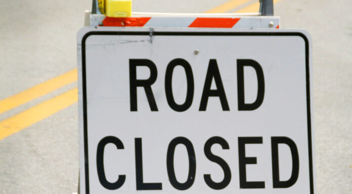 Highway 9 to close overnight near Boulder Creek on Monday Road closed sign