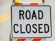 Highway 9 near Boulder Creek to close overnight Monday for bridge work Road closed sign