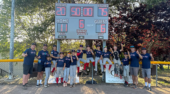 Scotts Valley Little League’s Red Sox capture back-to-back championships Scotts Valley Little League Red Sox