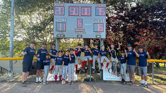 Scotts Valley Little League Red Sox