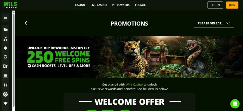 wild casino