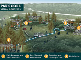 Big Basin rebuild plan approved by state Big Basin Park Core Vision Concepts
