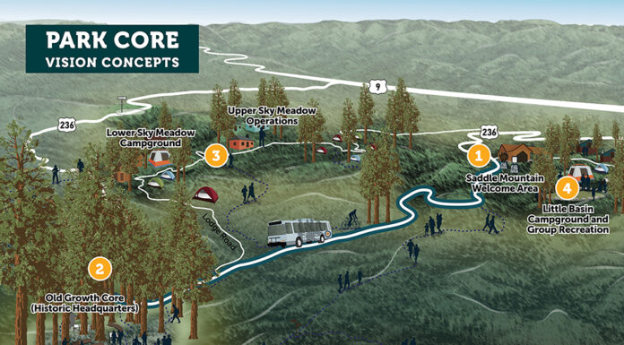 Big Basin rebuild plan approved by state Big Basin Park Core Vision Concepts