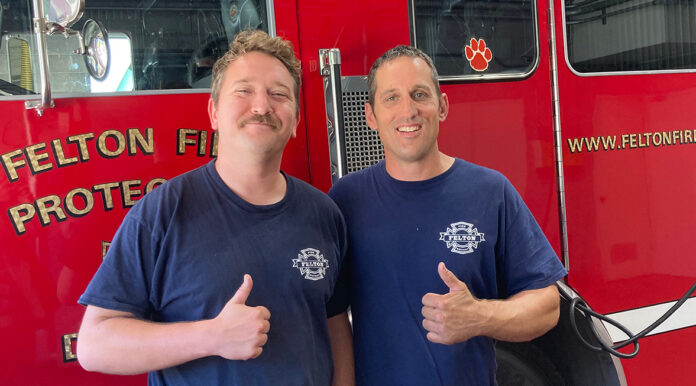 Felton Fire firefighters and EMTs 1 Felton Fire firefighters and EMTs