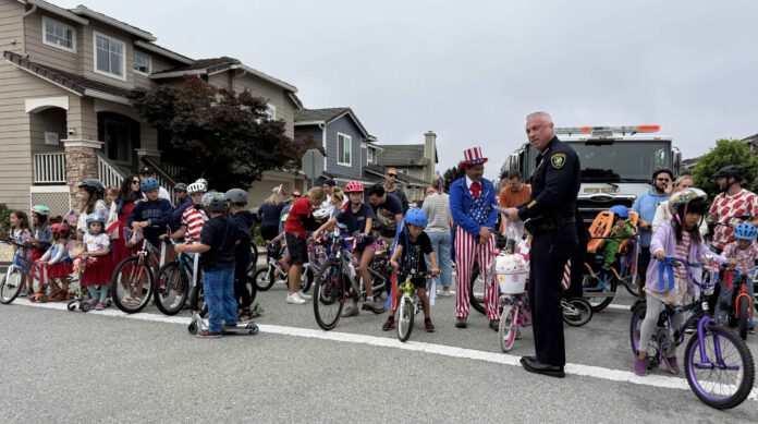 Independence Day Kids Bike Parade