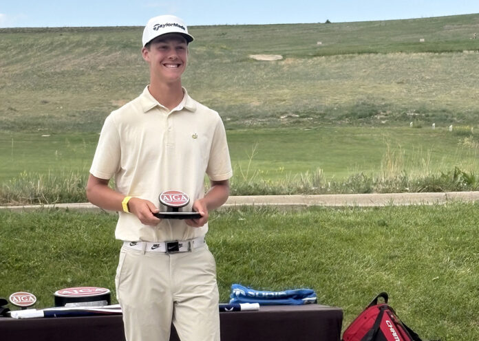 Lucius Niesen - SV youth golfer - WEB