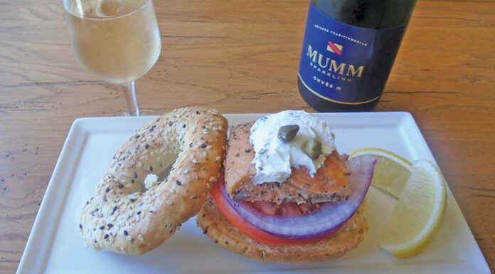 Plain Talk About Food | Bagels and Lox—Oy Vey! Bagel with smoked salmon lox