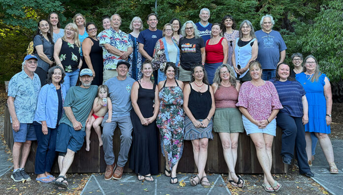 Redwood Mountain Faire check recipients
