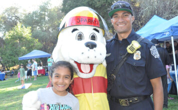 Hundreds attend National Night Out event at Scotts Valley’s MacDorsa Park National Night Out