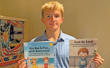 Scotts Valley student turns poolside problem into healthy-habits book series Tomas Dauksa