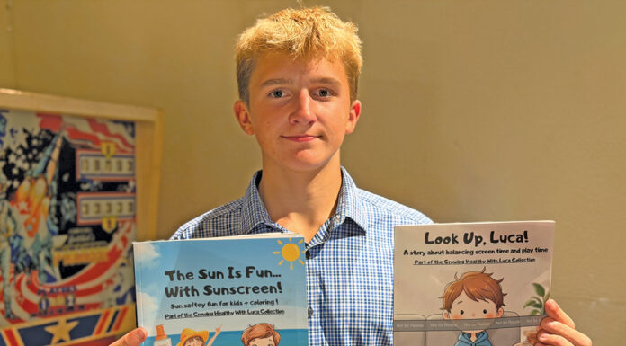 Scotts Valley student turns poolside problem into healthy-habits book series Tomas Dauksa