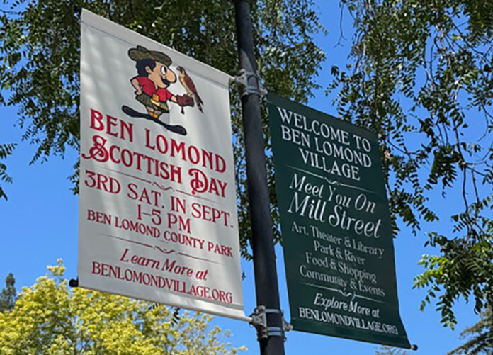 Ben Lomond event signs Ben Lomond event signs