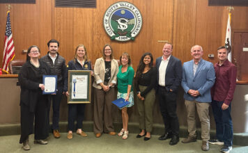 Outgoing Scotts Valley city manager honored with proclamation Mali LaGoe proclamation
