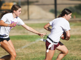 Participation numbers continue to rise at Scotts Valley | Girls flag football