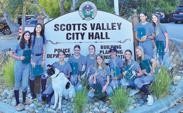 Scotts Valley celebrates Trouble’s big softball season Trouble 12U-B softball team