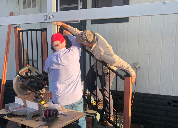 Damians Ladder volunteers