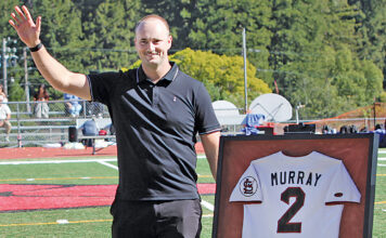San Lorenzo Valley High retires Murray’s No. 2 baseball jersey Tanner Murray and jersey