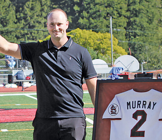 San Lorenzo Valley High retires Murray’s No. 2 baseball jersey Tanner Murray and jersey